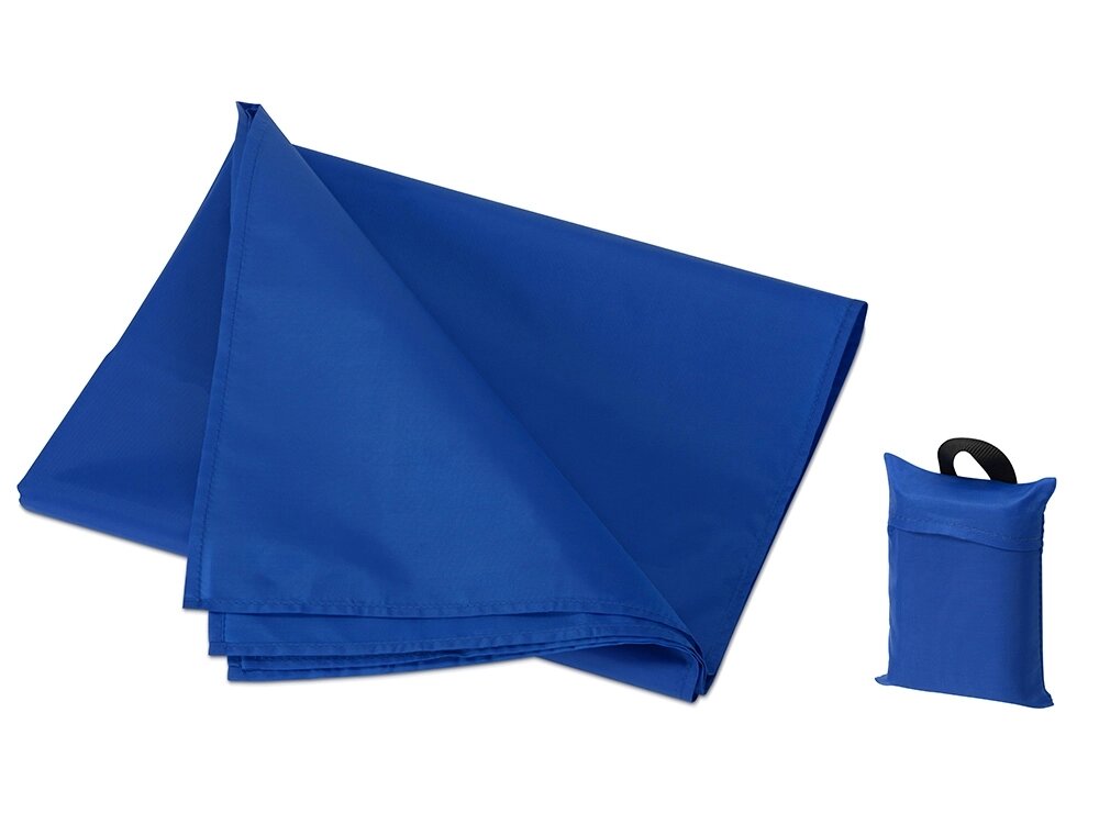 Плед для пикника Spread в сумочке, синий от компании ТОО VEER Company Group / Одежда и сувениры с логотипом - фото 1