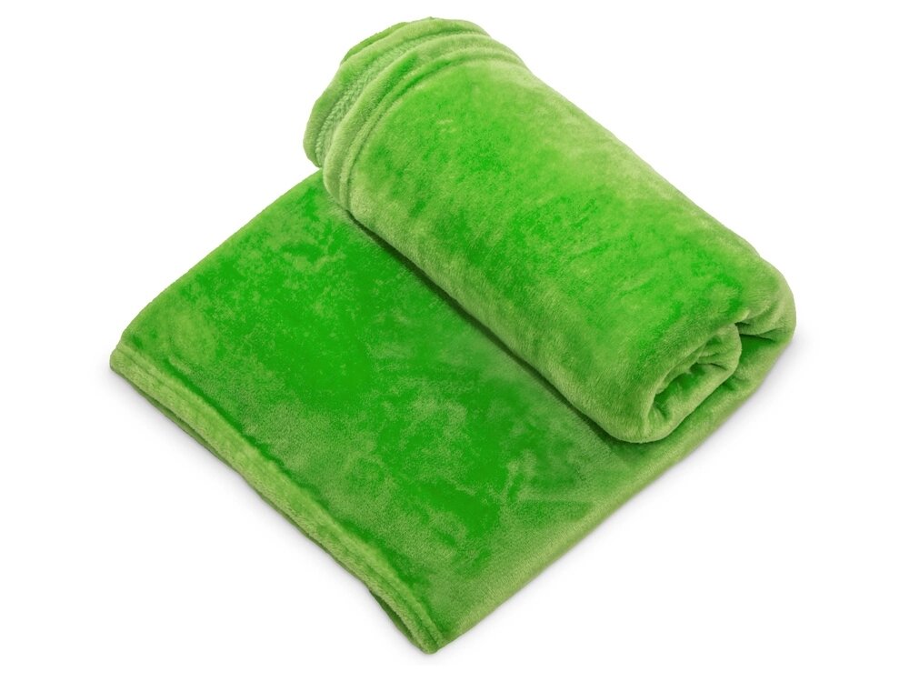 Плед флисовый Copy, зеленый от компании ТОО VEER Company Group / Одежда и сувениры с логотипом - фото 1