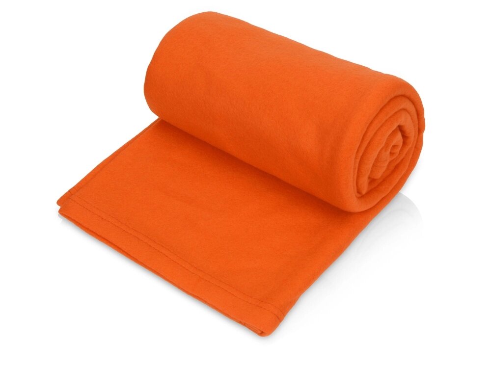 Плед флисовый Polar, оранжевый от компании ТОО VEER Company Group / Одежда и сувениры с логотипом - фото 1
