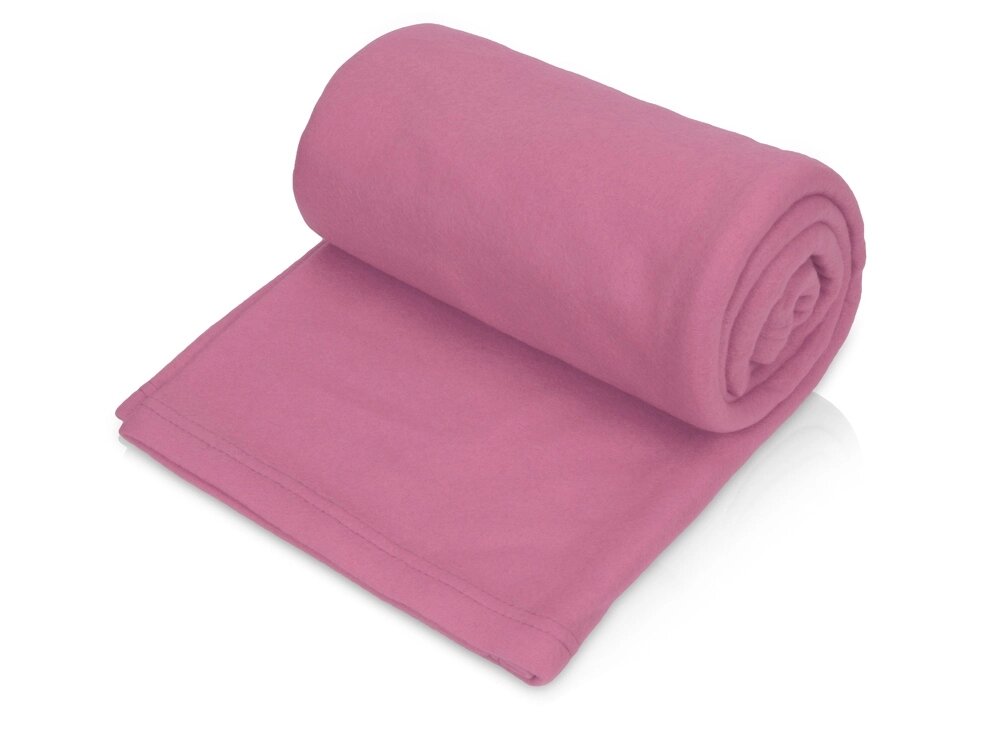Плед флисовый Polar, пыльно-розовый от компании ТОО VEER Company Group / Одежда и сувениры с логотипом - фото 1