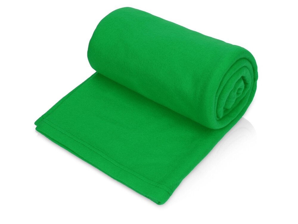 Плед флисовый Polar, зеленый от компании ТОО VEER Company Group / Одежда и сувениры с логотипом - фото 1
