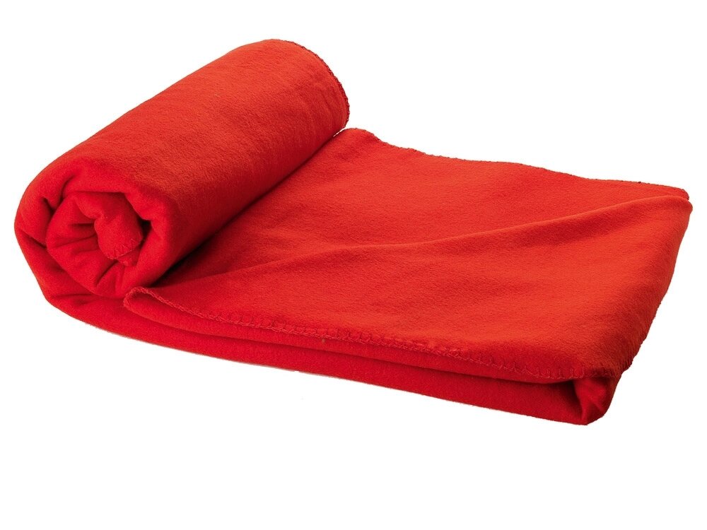 Плед Huggy в чехле, красный от компании ТОО VEER Company Group / Одежда и сувениры с логотипом - фото 1