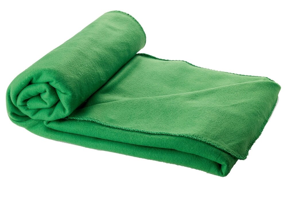 Плед Huggy в чехле, зеленый от компании ТОО VEER Company Group / Одежда и сувениры с логотипом - фото 1