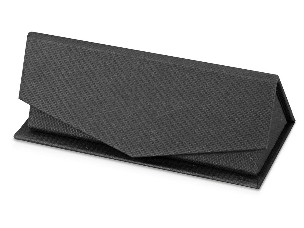 Подарочная коробка для флеш-карт треугольная, черный от компании ТОО VEER Company Group / Одежда и сувениры с логотипом - фото 1