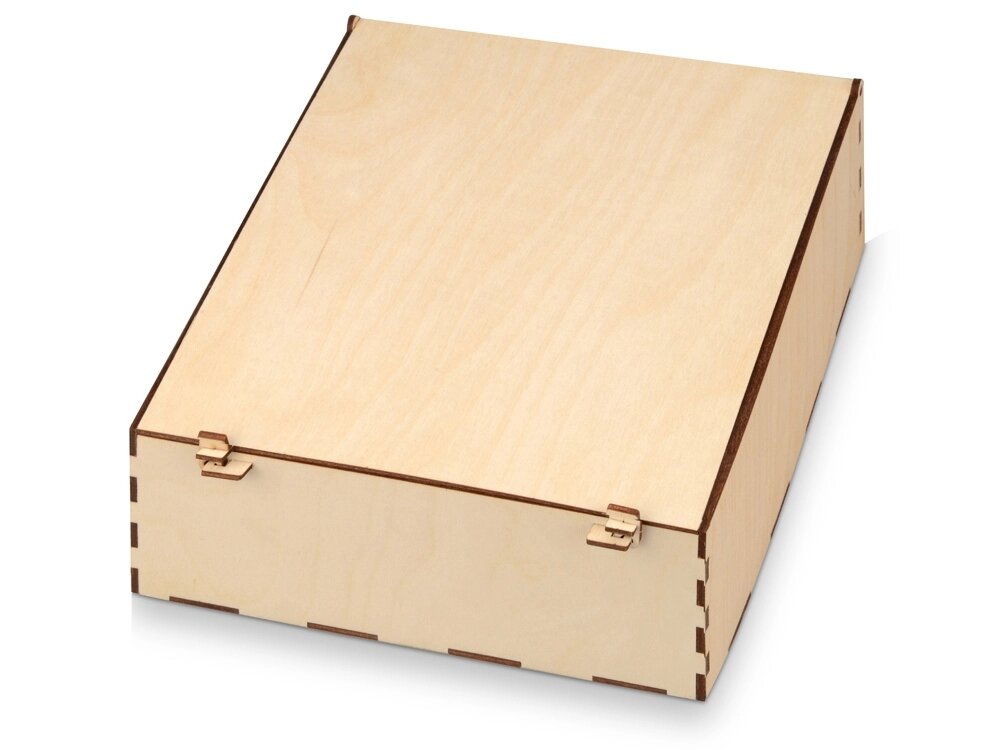 Подарочная коробка legno от компании ТОО VEER Company Group / Одежда и сувениры с логотипом - фото 1