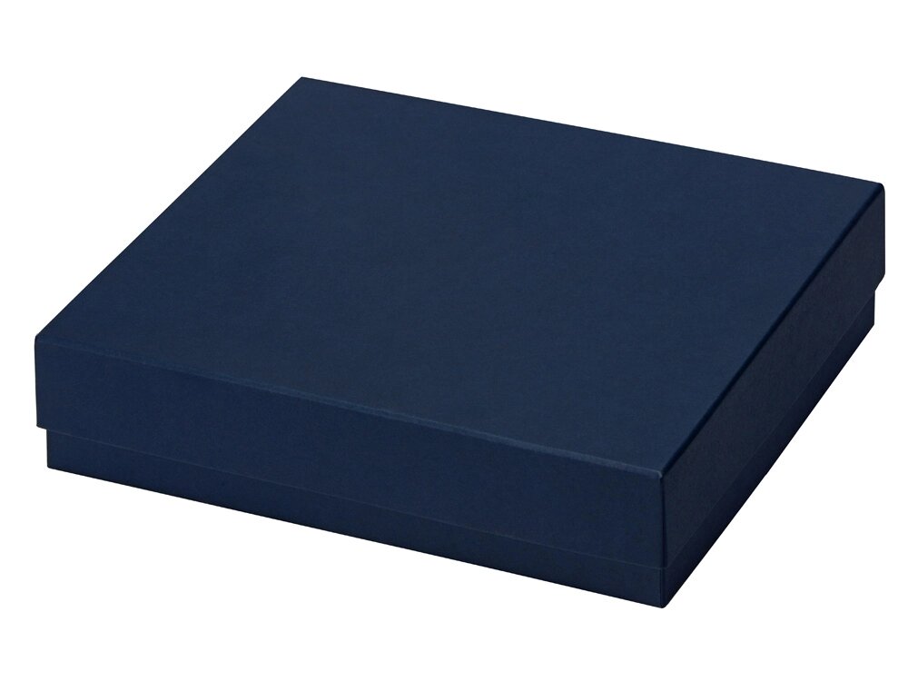 Подарочная коробка с эфалином Obsidian L 243 х 208 х 63, синий (P) от компании ТОО VEER Company Group / Одежда и сувениры с логотипом - фото 1