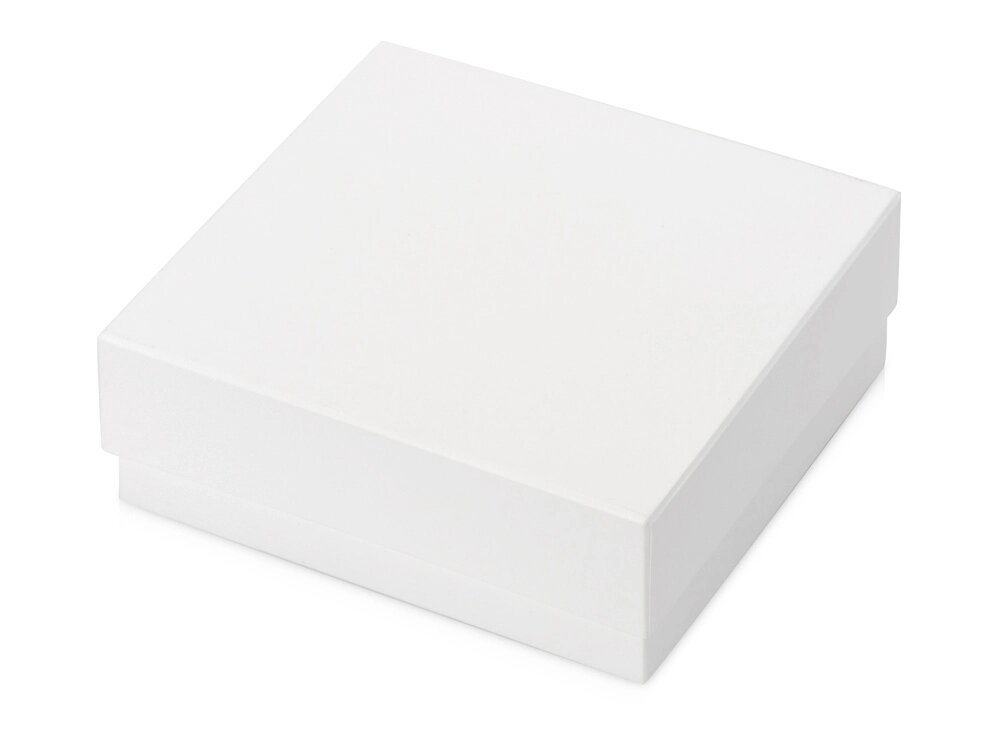 Подарочная коробка с эфалином Obsidian M 167 х 157 х 63, белый от компании ТОО VEER Company Group / Одежда и сувениры с логотипом - фото 1
