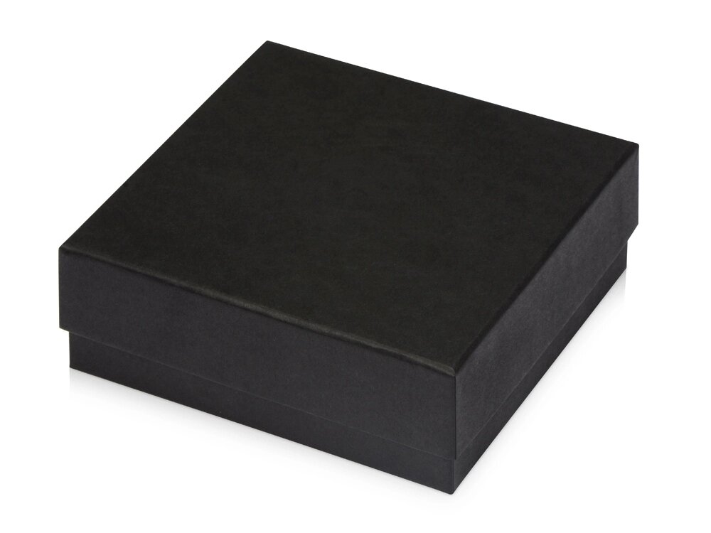 Подарочная коробка с эфалином Obsidian M 167 х 157 х 63, черный от компании ТОО VEER Company Group / Одежда и сувениры с логотипом - фото 1