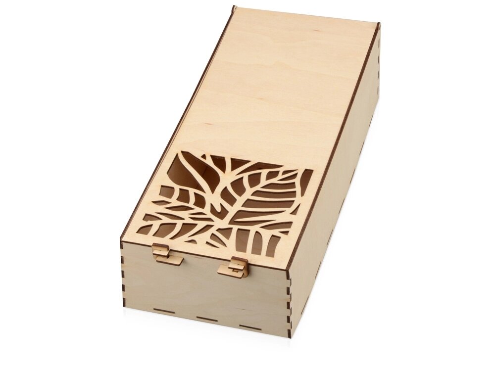 Подарочная коробка Wood от компании ТОО VEER Company Group / Одежда и сувениры с логотипом - фото 1