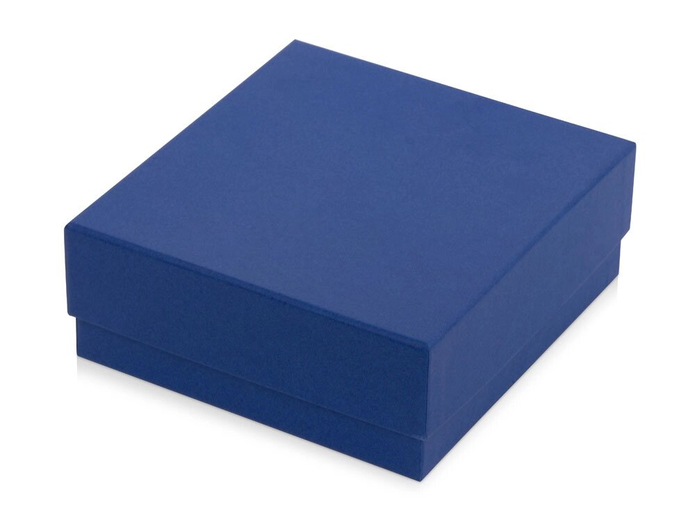 Подарочная коробка с перграфикой Obsidian M 167 х 156 х 64, голубой от компании ТОО VEER Company Group / Одежда и сувениры с логотипом - фото 1