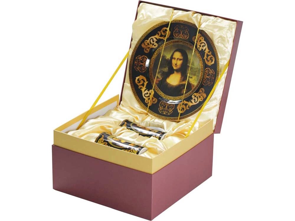 Подарочный набор Коллекция Лувра Мона Лиза от компании ТОО VEER Company Group / Одежда и сувениры с логотипом - фото 1