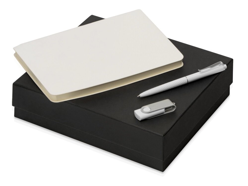 Подарочный набор Notepeno, белый от компании ТОО VEER Company Group / Одежда и сувениры с логотипом - фото 1