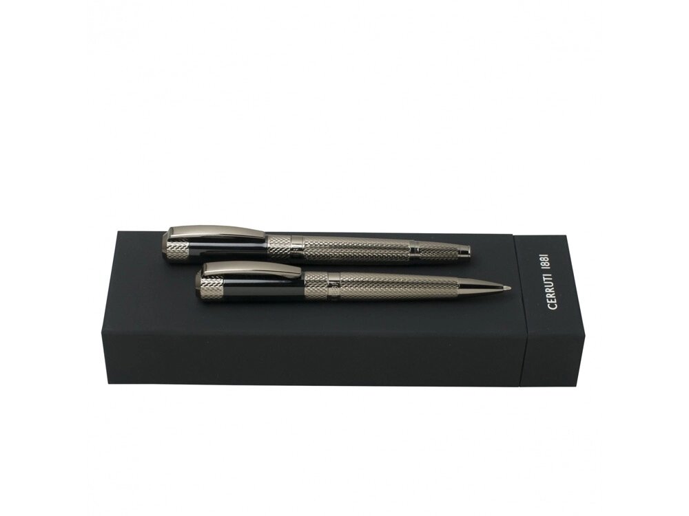 Подарочный набор SOTO: ручка шариковая, ручка-роллер. Cerruti 1881 от компании ТОО VEER Company Group / Одежда и сувениры с логотипом - фото 1