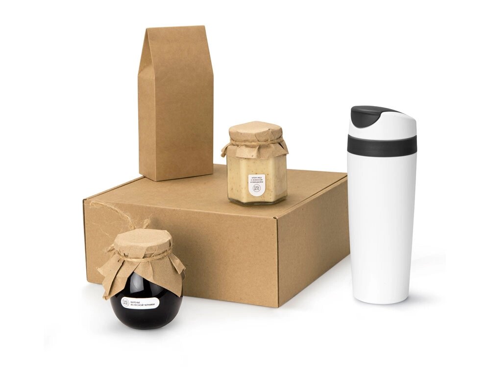 Подарочный набор Tea Cup Superior Honey, белый от компании ТОО VEER Company Group / Одежда и сувениры с логотипом - фото 1