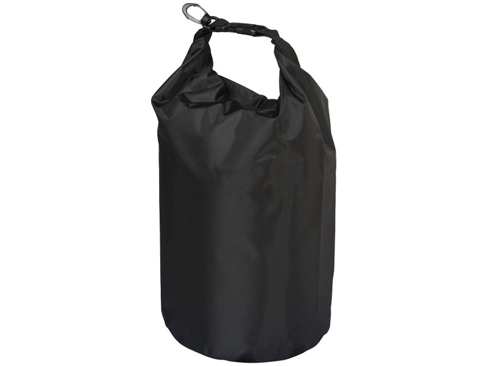 Походный 10-литровый водонепроницаемый мешок, черный от компании ТОО VEER Company Group / Одежда и сувениры с логотипом - фото 1