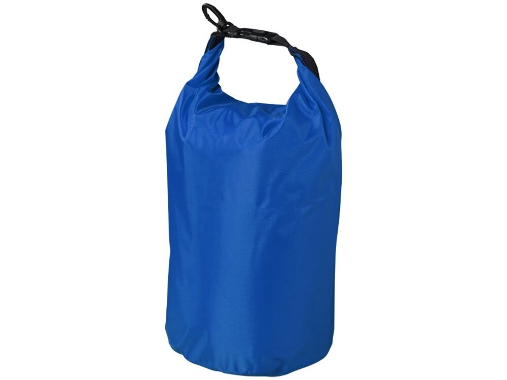 Походный 10-литровый водонепроницаемый мешок, ярко-синий от компании ТОО VEER Company Group / Одежда и сувениры с логотипом - фото 1