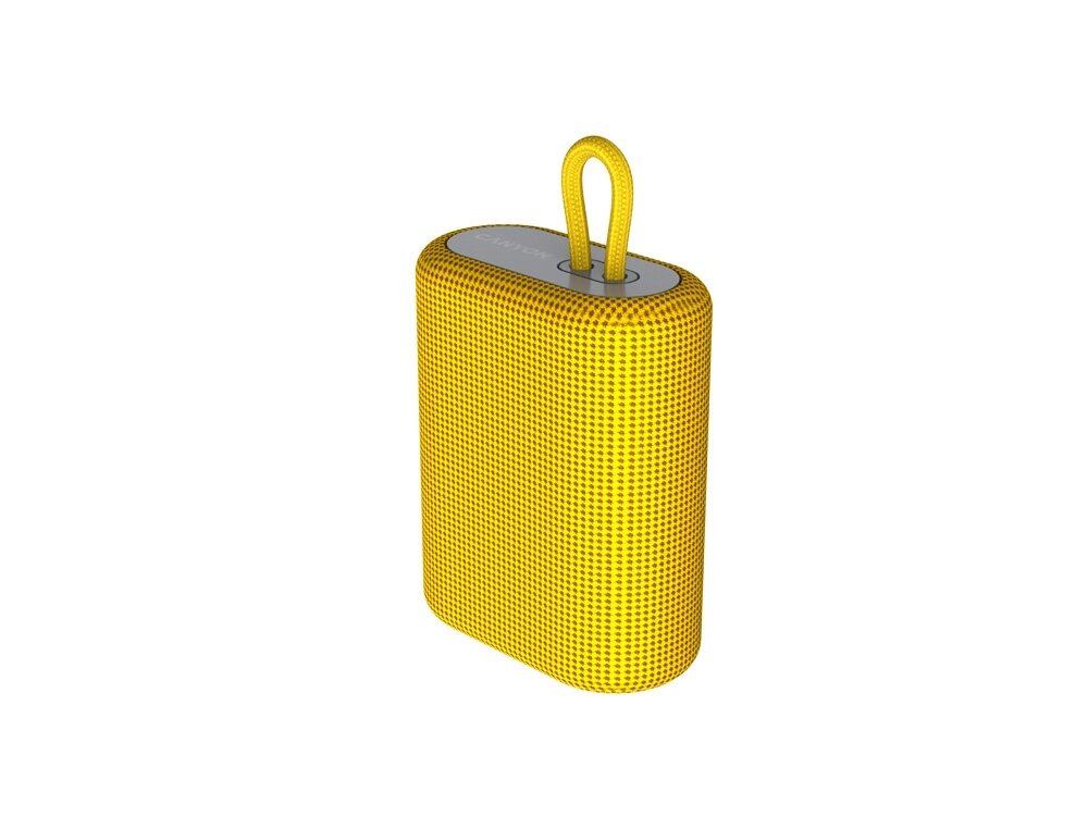 Портативная беспроводная колонка Canyon BSP-4, 5W, 1200mAh, желтая от компании ТОО VEER Company Group / Одежда и сувениры с логотипом - фото 1