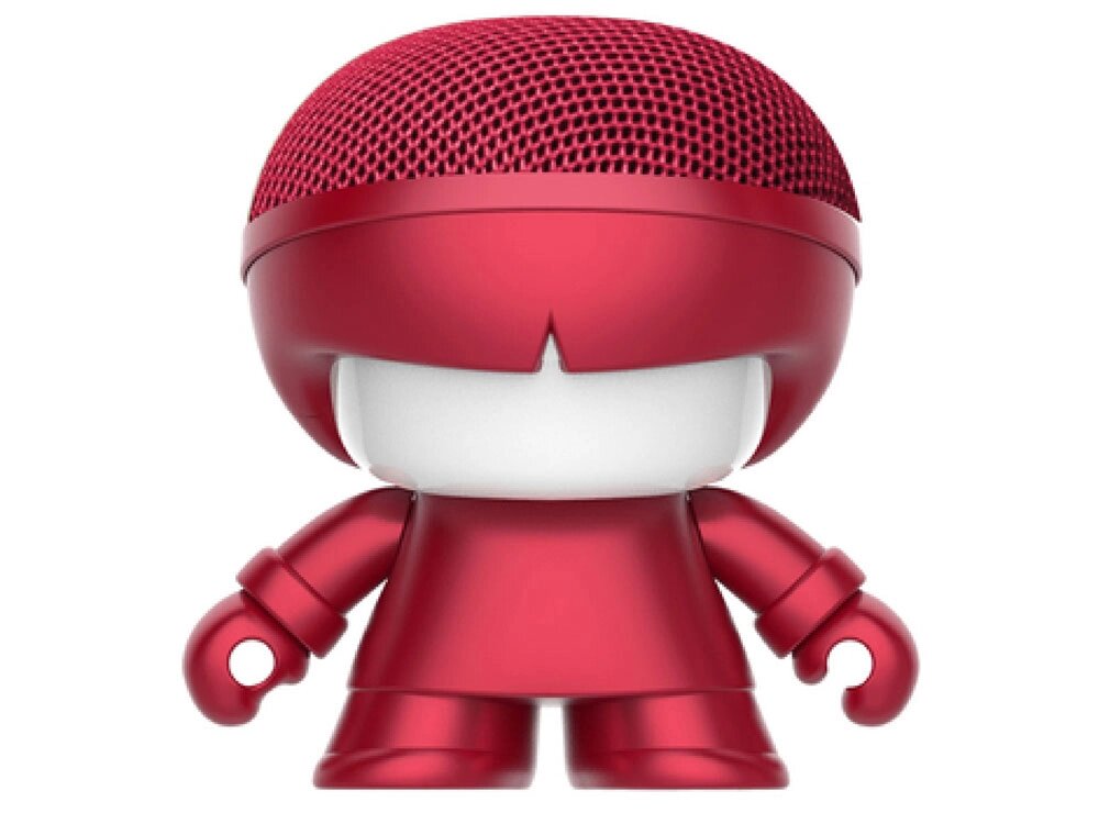 Портативная колонка Bluetooth XOOPAR mini Xboy Metallic, красный от компании ТОО VEER Company Group / Одежда и сувениры с логотипом - фото 1