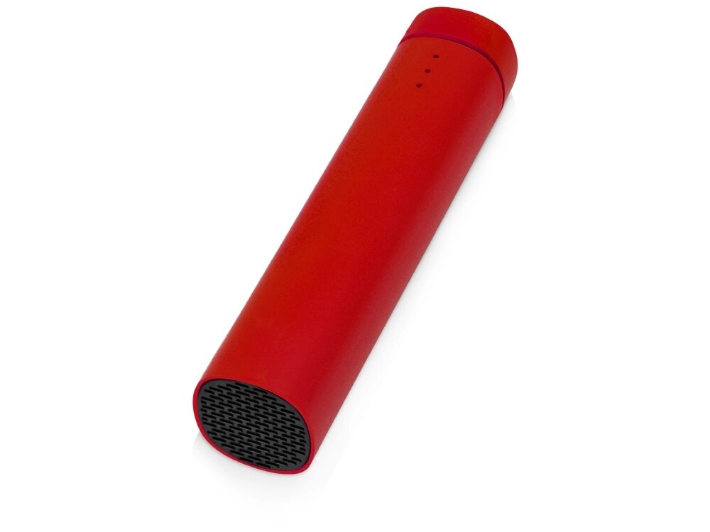 Портативное зарядное устройство Мьюзик, 5200 mAh, красный от компании ТОО VEER Company Group / Одежда и сувениры с логотипом - фото 1