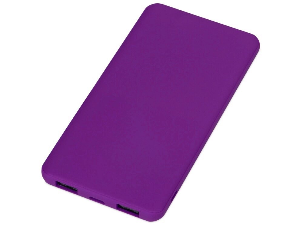 Портативное зарядное устройство Reserve с USB Type-C, 5000 mAh, фиолетовый от компании ТОО VEER Company Group / Одежда и сувениры с логотипом - фото 1