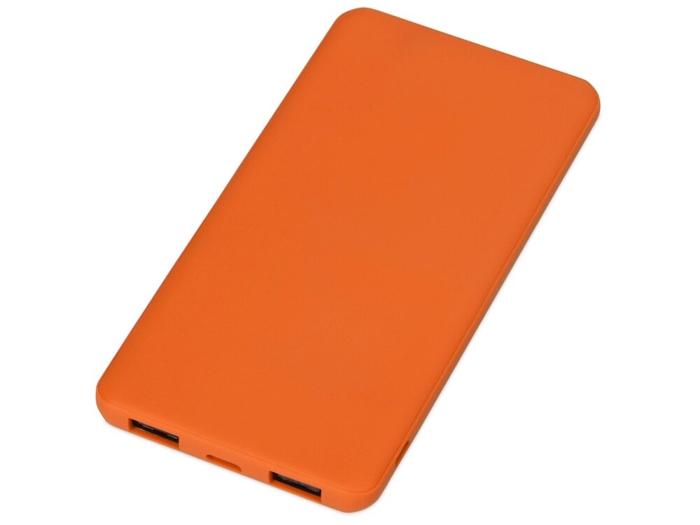 Портативное зарядное устройство Reserve с USB Type-C, 5000 mAh, оранжевый от компании ТОО VEER Company Group / Одежда и сувениры с логотипом - фото 1