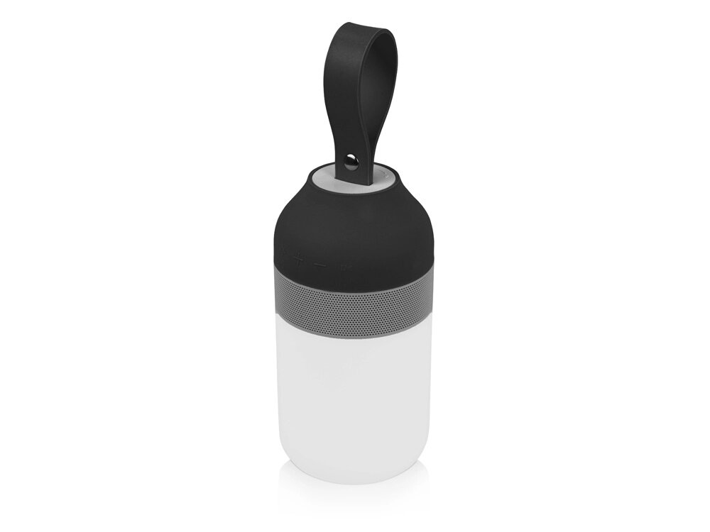 Портативный беспроводной Bluetooth динамик Lantern со встроенным светильником от компании ТОО VEER Company Group / Одежда и сувениры с логотипом - фото 1