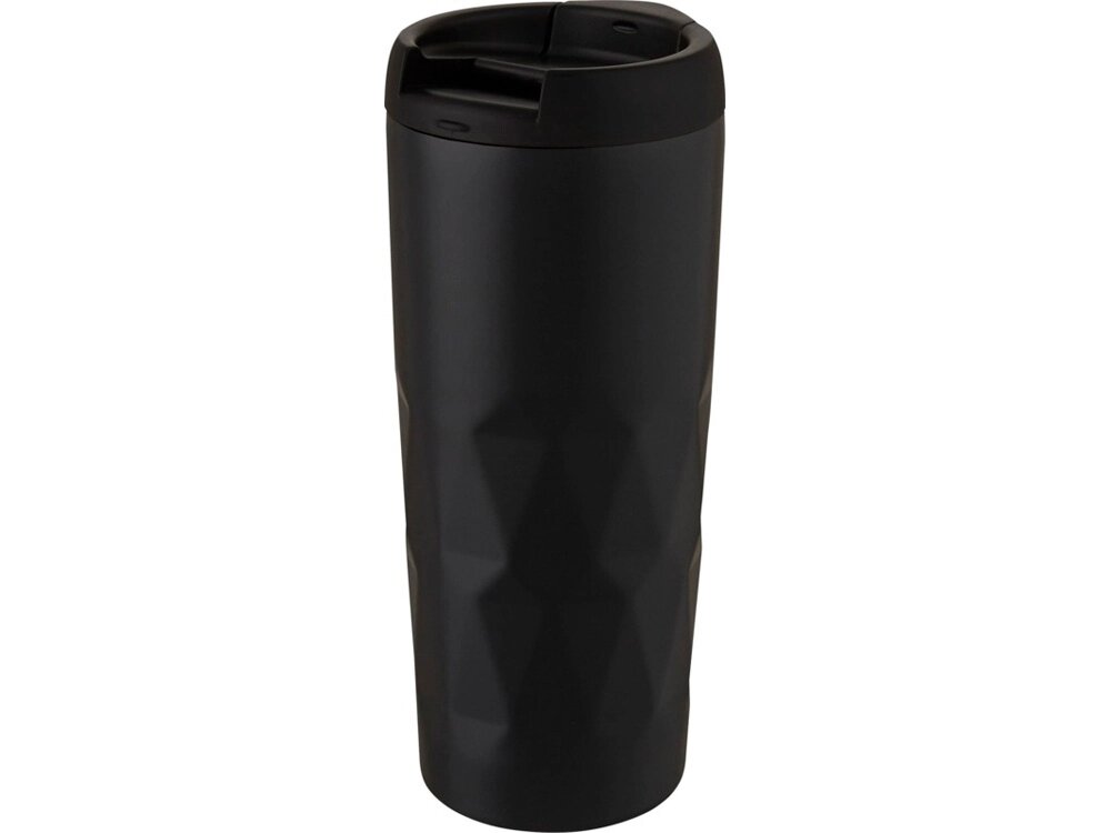 Prism медная кружка объемом 450 мл с вакуумной изоляцией, черный от компании ТОО VEER Company Group / Одежда и сувениры с логотипом - фото 1