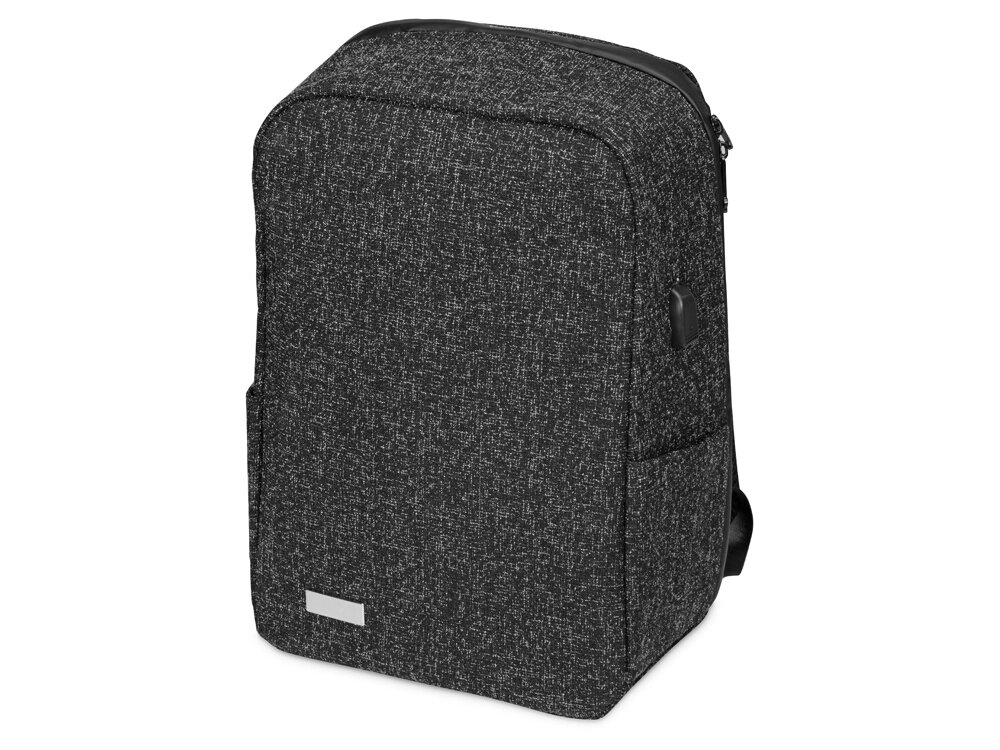 Противокражный водостойкий рюкзак Shelter для ноутбука 15.6 '', черный от компании ТОО VEER Company Group / Одежда и сувениры с логотипом - фото 1