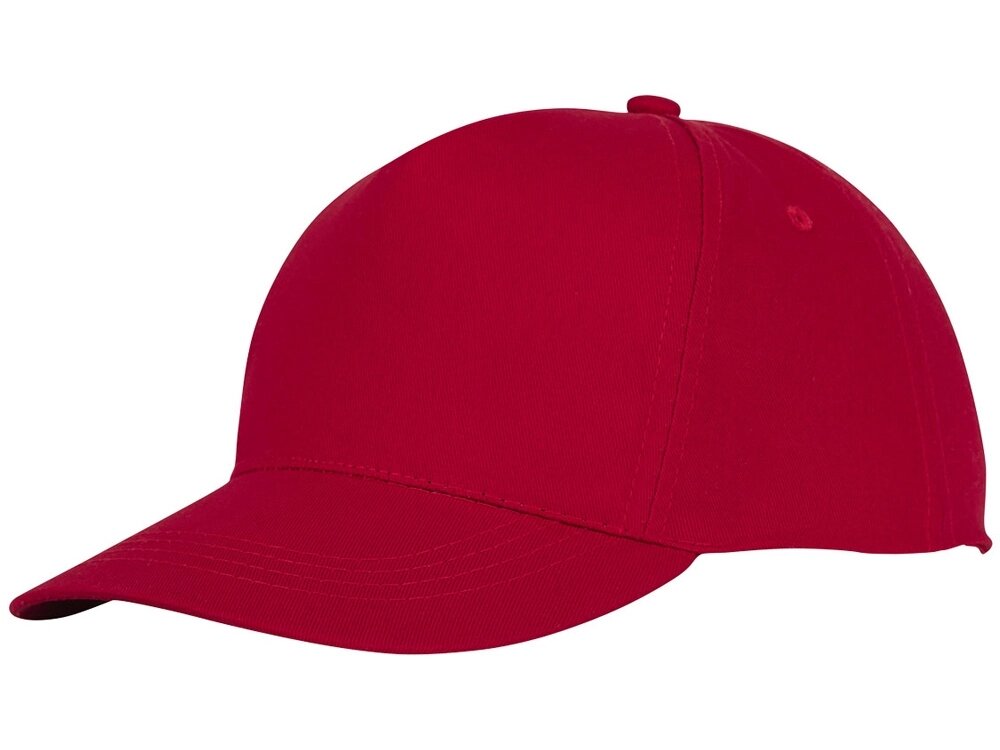 Пятипанельная кепка Hades, красный от компании ТОО VEER Company Group / Одежда и сувениры с логотипом - фото 1