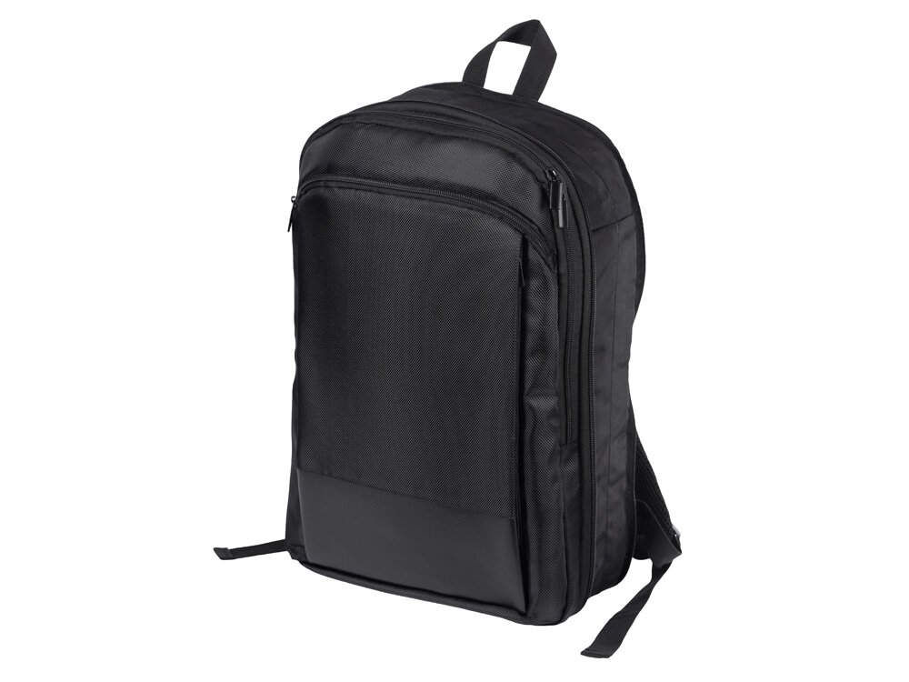 Расширяющийся рюкзак Slimbag для ноутбука 15,6, черный от компании ТОО VEER Company Group / Одежда и сувениры с логотипом - фото 1