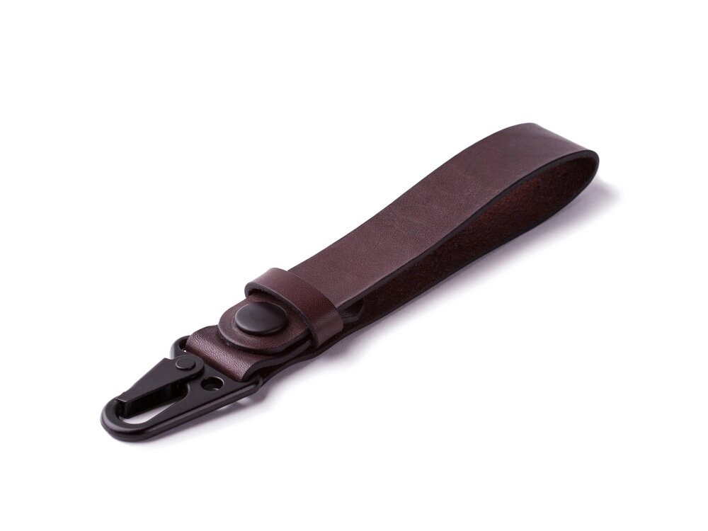 Ремешок для ключей Ориноко, коричневый от компании ТОО VEER Company Group / Одежда и сувениры с логотипом - фото 1