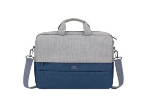 RIVACASE 7532 grey/dark blue сумка для ноутбука 15.6