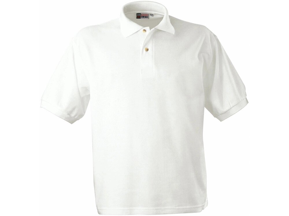 Рубашка поло Boston мужская, белый от компании ТОО VEER Company Group / Одежда и сувениры с логотипом - фото 1
