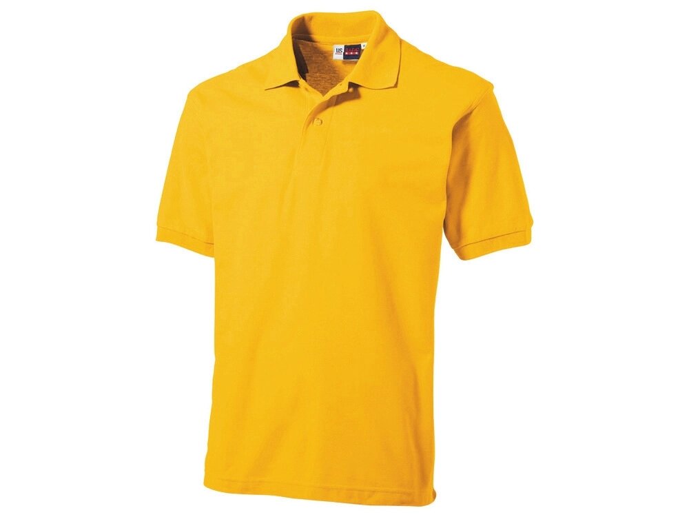 Рубашка поло Boston мужская, золотисто-желтый от компании ТОО VEER Company Group / Одежда и сувениры с логотипом - фото 1