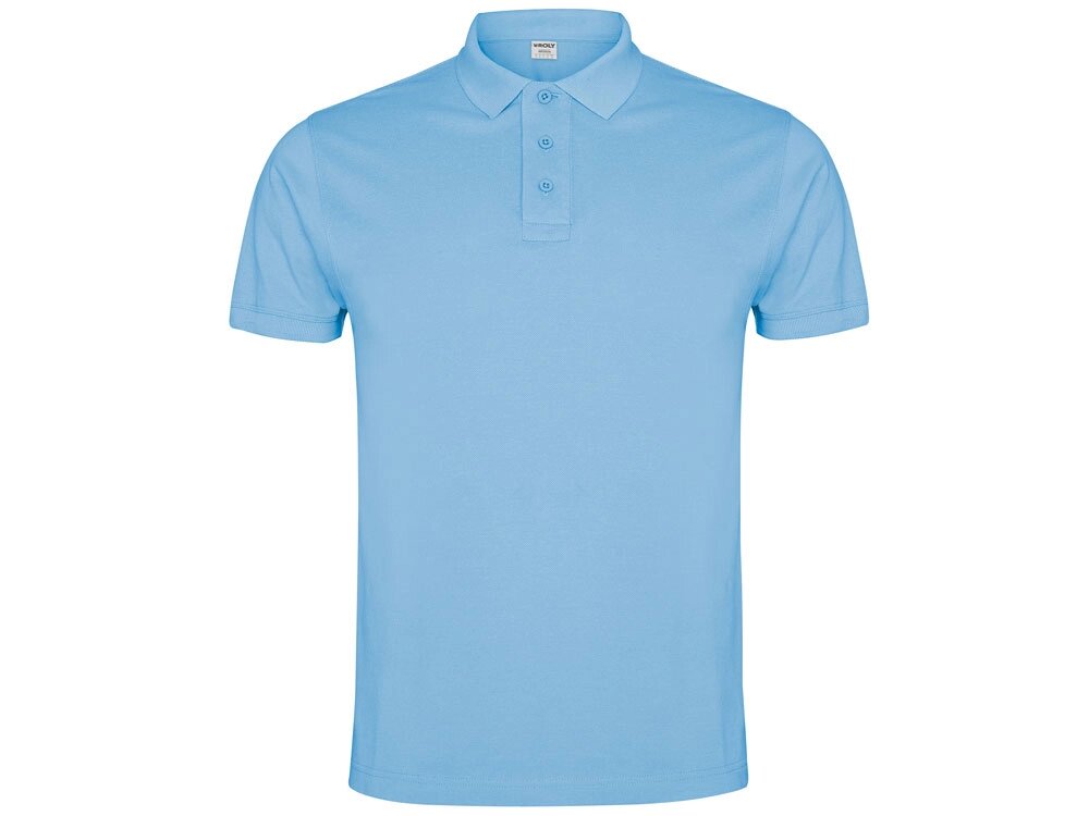 Рубашка поло Imperium мужская, небесно-голубой от компании ТОО VEER Company Group / Одежда и сувениры с логотипом - фото 1