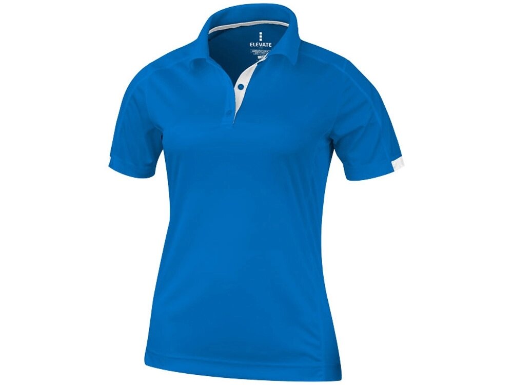Рубашка поло Kiso женская, синий от компании ТОО VEER Company Group / Одежда и сувениры с логотипом - фото 1