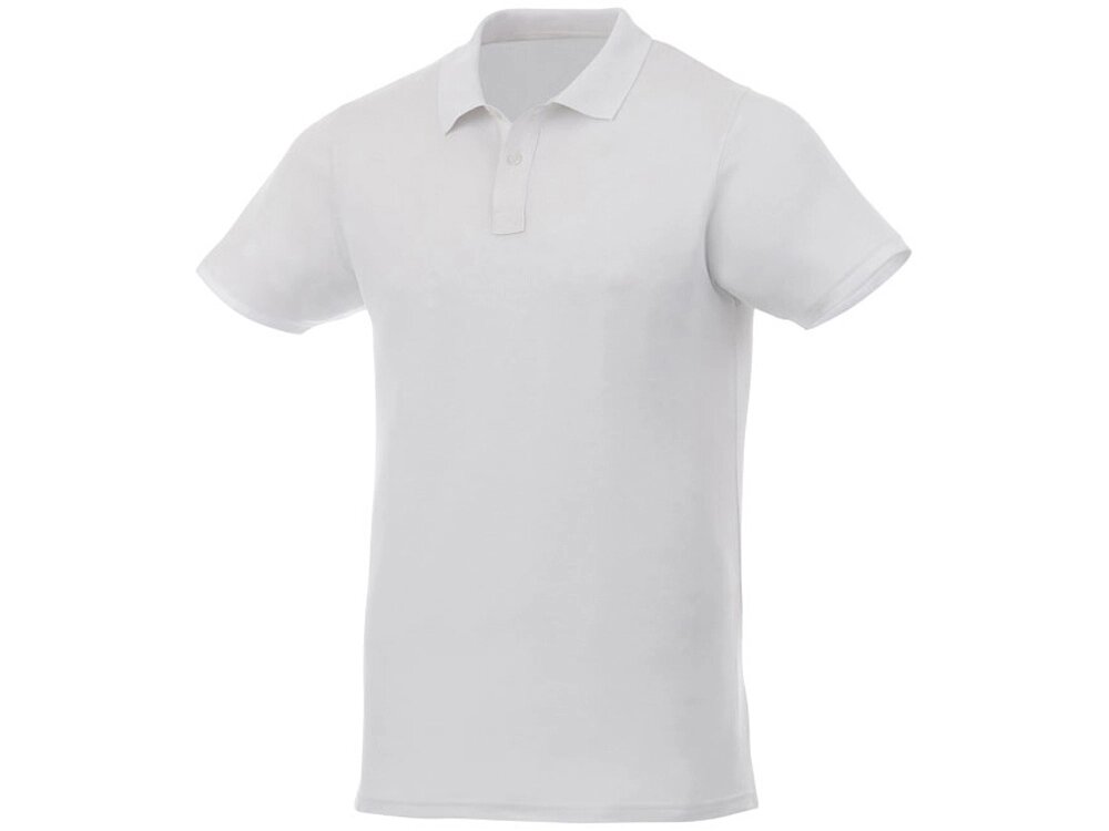 Рубашка поло Liberty мужская, белый от компании ТОО VEER Company Group / Одежда и сувениры с логотипом - фото 1