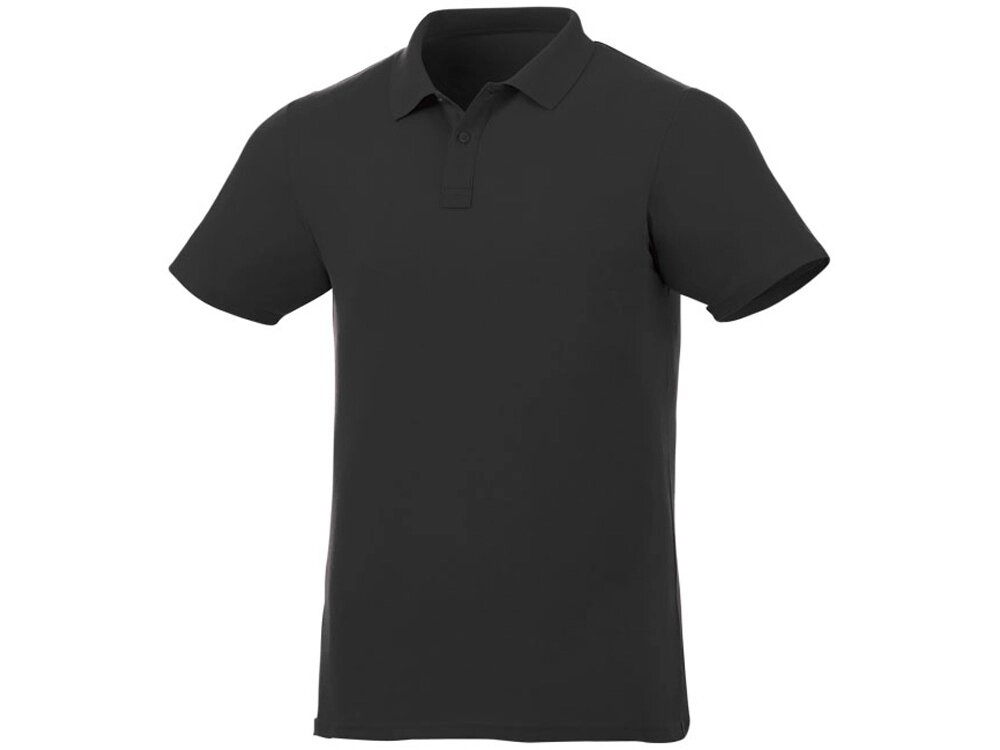 Рубашка поло Liberty мужская, черный от компании ТОО VEER Company Group / Одежда и сувениры с логотипом - фото 1