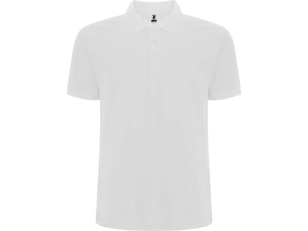 Рубашка поло Pegaso мужская, белый от компании ТОО VEER Company Group / Одежда и сувениры с логотипом - фото 1