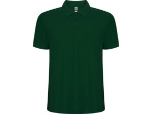 Рубашка поло Pegaso мужская, бутылочный зеленый