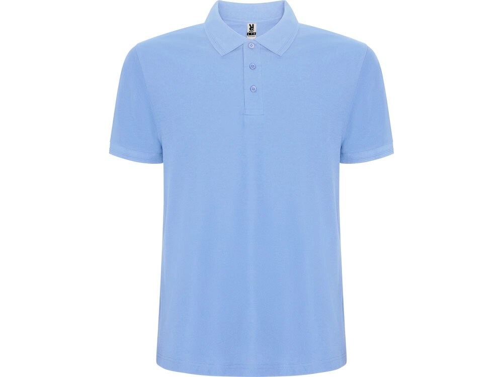 Рубашка поло Pegaso мужская, небесно-голубой от компании ТОО VEER Company Group / Одежда и сувениры с логотипом - фото 1