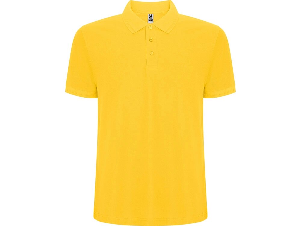 Рубашка поло Pegaso мужская, желтый от компании ТОО VEER Company Group / Одежда и сувениры с логотипом - фото 1