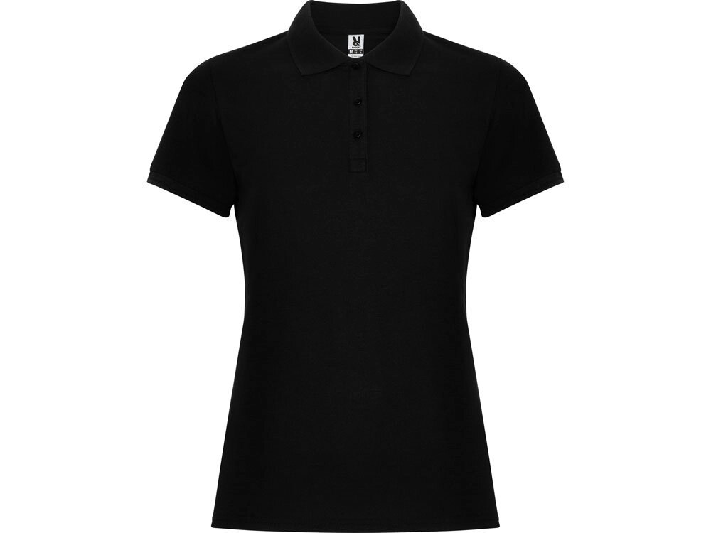 Рубашка поло Pegaso женская, черный от компании ТОО VEER Company Group / Одежда и сувениры с логотипом - фото 1