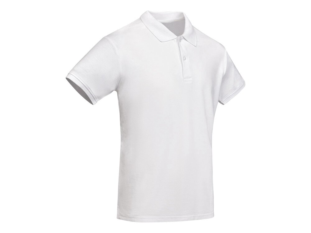 Рубашка поло Prince мужская, белый от компании ТОО VEER Company Group / Одежда и сувениры с логотипом - фото 1