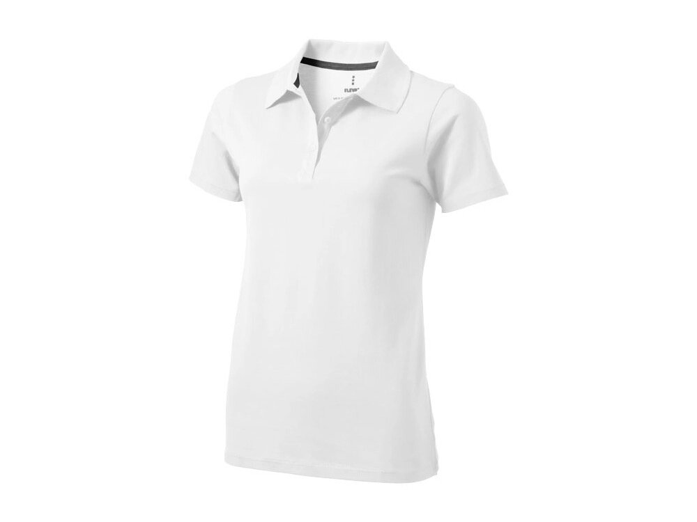 Рубашка поло Seller женская, белый от компании ТОО VEER Company Group / Одежда и сувениры с логотипом - фото 1