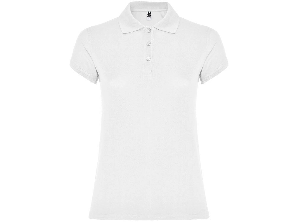 Рубашка поло Star женская, белый от компании ТОО VEER Company Group / Одежда и сувениры с логотипом - фото 1