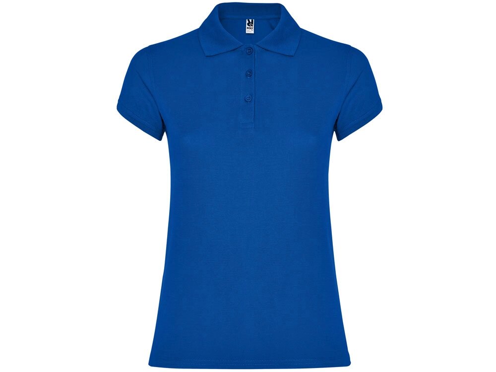 Рубашка поло Star женская, королевский синий от компании ТОО VEER Company Group / Одежда и сувениры с логотипом - фото 1