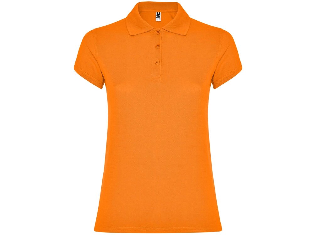 Рубашка поло Star женская, оранжевый от компании ТОО VEER Company Group / Одежда и сувениры с логотипом - фото 1