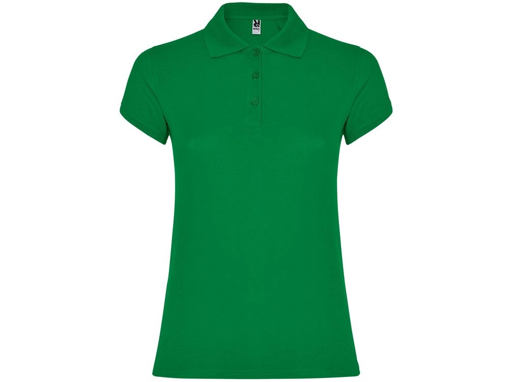 Рубашка поло Star женская, светло-зеленый от компании ТОО VEER Company Group / Одежда и сувениры с логотипом - фото 1