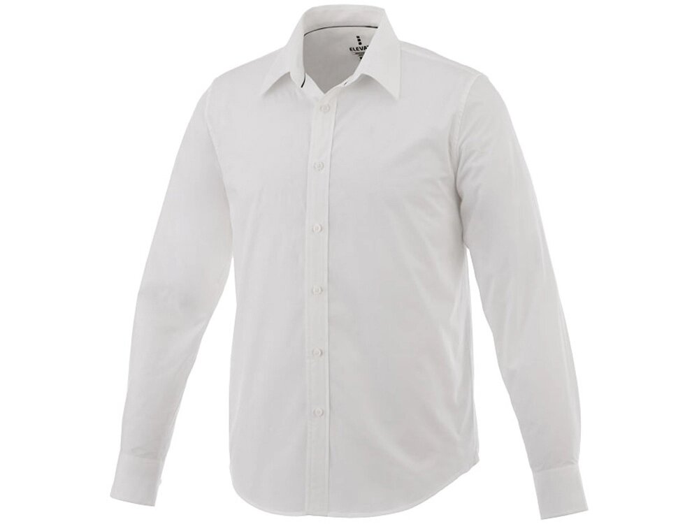 Рубашка с длинными рукавами Hamell, белый от компании ТОО VEER Company Group / Одежда и сувениры с логотипом - фото 1